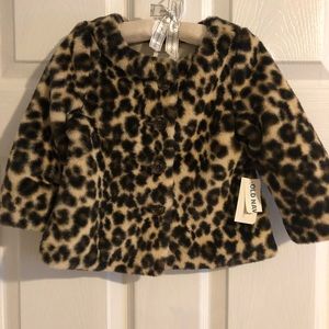 Leopard Faux Fur Jacket